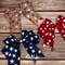 Patriotic Ribbon for Crafts, Wreath, 4th of July Ribbon 2-1/2 Inch Total 90 Feets(30 Yards)